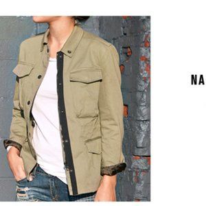 ICONIC RAG & BONE NAKAMURA SAFARI JACKET OLIVE GREEN SIZE 8 NWT